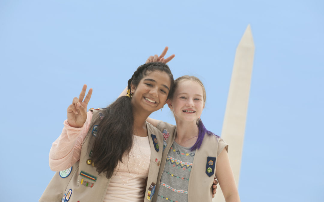 Girl Scouts in Washington D.C.