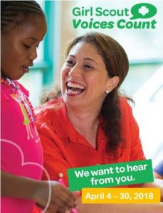 2018 Girl Scout Voices Count Survey