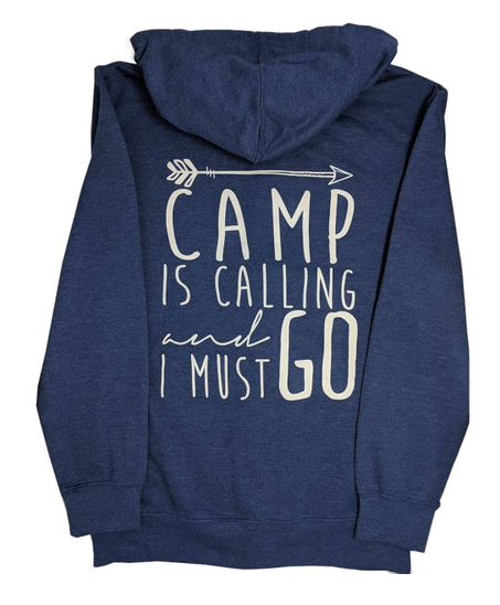 Camp Calling Sweatshirt Blue