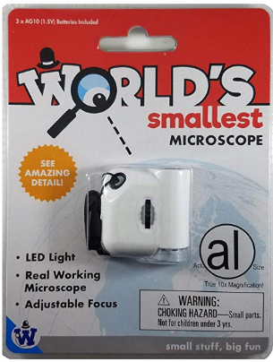 smallest microscope
