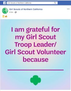 Girl Scout Social Shout Out